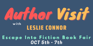 Escape into Fiction Book Fair October 5th - 7th