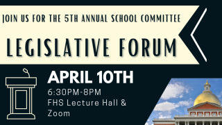5th Annual Legislative Forum scheduled - Monday, April 10, 2023
