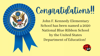 JFK named 2020 Blue Ribbon School 