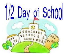 Half Day of school Friday  December 4th, 2020 PD DAY