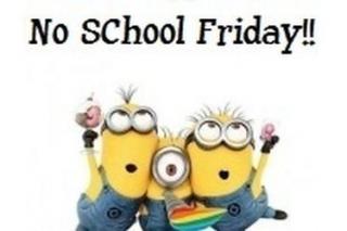 No School Friday for students February 12th PD DAY