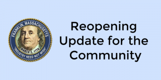 Reopening Update for the Community 