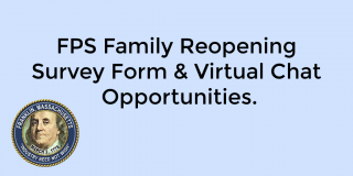 Reopening Survey and Family Chats