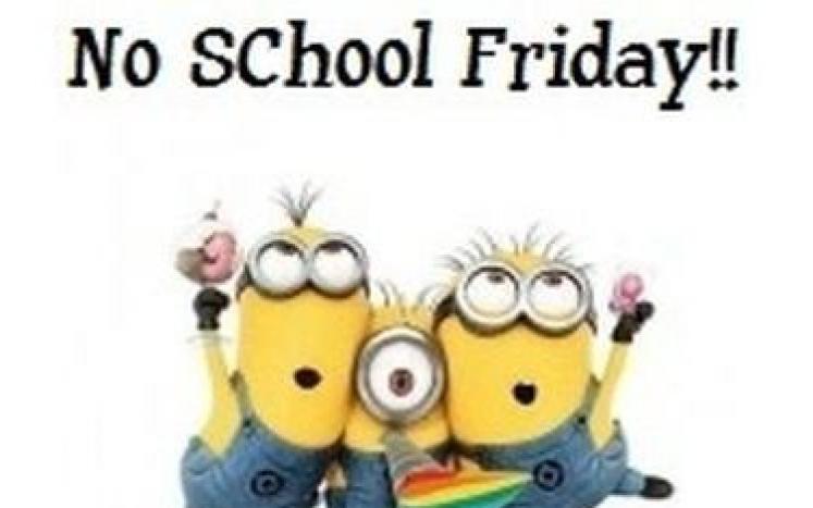 No School Friday for students February 12th PD DAY