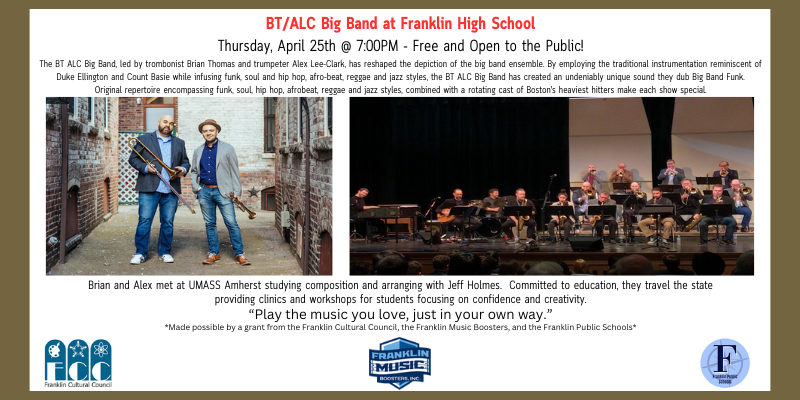 BT/ALC Big Band at Franklin High School 