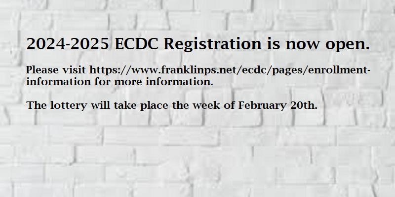 24-25 ECDC Registration Now Open!