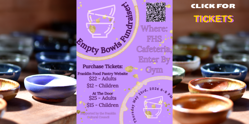 Empty Bowls Fundraiser 5/23/24