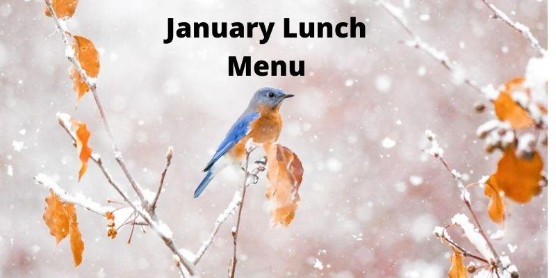 January Lunch Menu